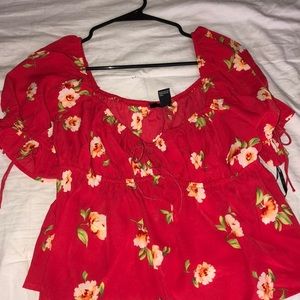 Slightly see-through forever 21 top never worn